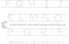 Alphabet Writing Worksheet 2: Free Letter Tracing For Kids inside Letter Tracing Worksheets Australia