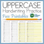 Capital Letter Tracing Worksheets Pdf   Free   Your Therapy Source With Regard To Capital Letter Tracing Worksheets Free Download