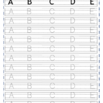 Capital Letters Tracing Worksheets For Kids For Letter Tracing Worksheets Capital