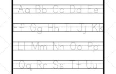 Customize 1,075+ Alphabet Worksheet Templates Online - Canva intended for Create Your Own Letter Tracing Worksheets