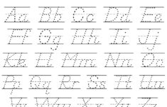 Customized D'Nealian Handwriting And Name Tracing - Etsy for D'Nealian Letter Tracing Worksheets