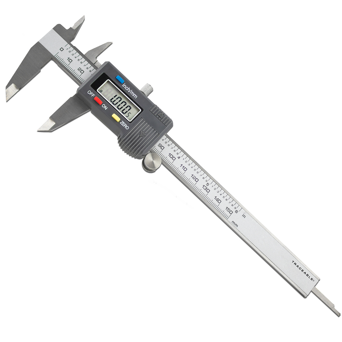 Digital Traceable Calipers with Traceable Mm