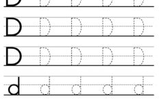 English For Kids Stepstep: Letter D Worksheets, Flash Cards for D Letter Tracing Worksheet