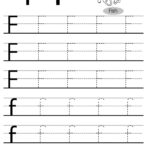 English For Kids Stepstep: Letter F Worksheets, Flash Cards Inside Letter F Tracing Worksheet