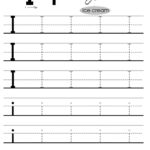 English For Kids Stepstep: Letter Tracing Worksheets (Letters Pertaining To Tracing Letter I Worksheets For Kindergarten