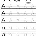 English For Kids Stepstep: Letter Tracing Worksheets (Letters Throughout Tracing Letter A Worksheets For Kindergarten