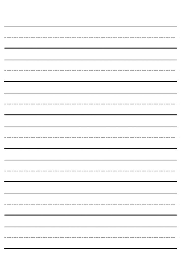 Blank Letter Tracing Worksheets