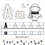 Free Alphabet Worksheets For Preschool! ⋆ The Hollydog Blog Pertaining To Tracing Letter A Worksheets For Preschoolers