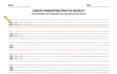 Free Custom Printable Handwriting Worksheet Templates | Canva for Create Your Own Letter Tracing Worksheets