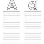 Free Custom Printable Handwriting Worksheet Templates | Canva Pertaining To Letter Tracing Worksheets Make Your Own