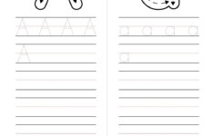 Free Custom Printable Handwriting Worksheet Templates | Canva throughout Letter Tracing Worksheets 2Nd Grade