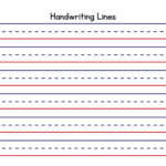 Free Custom Printable Handwriting Worksheet Templates | Canva With Blank Letter Tracing Worksheets