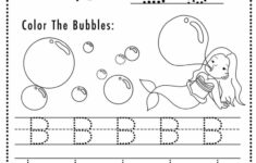 Free Letter B Tracing Worksheets - Sly Spoon with Small Letter B Tracing Worksheets