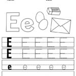 Free Letter E Worksheets For Preschool! ⋆ The Hollydog Blog Regarding Free Letter E Tracing Worksheets