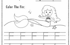 Free Letter F Tracing Worksheets - Sly Spoon pertaining to Letter F Tracing Worksheets For Kindergarten