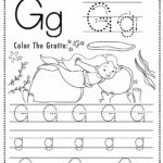 Free Letter G Tracing Worksheet (Printable) Mermaid Themed   Sly Spoon For Tracing Letter G Worksheets For Kindergarten