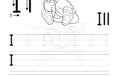 Free Letter I Tracing Worksheets – Igloo And Ill Bunny Designs! throughout Letter I Tracing Worksheets For Preschool