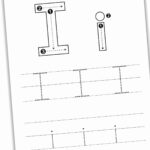 Free Letter I Tracing Worksheets   Nature Inspired Learning Within I Letter Tracing Worksheet