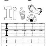 Free Letter I Worksheets For Preschool! ⋆ The Hollydog Blog Throughout Free Printable Preschool Worksheets Tracing Letter I