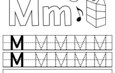 Free Letter M Worksheets For Preschool ⋆ The Hollydog Blog for Free Printable Letter M Tracing Worksheets