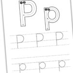 Free Letter P Tracing Worksheets   Nature Inspired Learning With Regard To Free Printable Letter P Tracing Worksheets