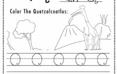 Free Letter Q Tracing Worksheet (Printable) Dinosaur Themed - Sly within Free Printable Letter Q Tracing Worksheets