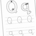 Free Letter Q Tracing Worksheets   Nature Inspired Learning With Capital Letter Q Tracing Worksheets