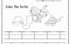 Free Letter T Tracing Worksheet (Printable) Mermaid Themed - Sly Spoon pertaining to Letter T Tracing Worksheets