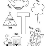 Free Letter T Worksheets For Preschool ⋆ The Hollydog Blog In Tracing Coloring Letter T Worksheets