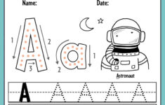 Free Letter Tracing Sheets For Preschool! ⋆ The Hollydog Blog inside Free Printable Preschool Worksheets Tracing Letter A