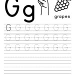 Free Letter Tracing Worksheets   Paper Trail Design In Capital Letter G Tracing Worksheets