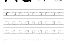 Free Letter Tracing Worksheets - Paper Trail Design inside Lowercase Letter Tracing Worksheets Free