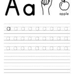 Free Letter Tracing Worksheets   Paper Trail Design With Lowercase Letter A Tracing Worksheets