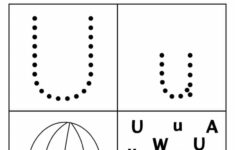 Free Letter U Worksheets For Preschool ⋆ The Hollydog Blog with Free Printable Letter U Tracing Worksheets