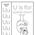 Free Letter U Worksheets For Preschool ⋆ The Hollydog Blog With Regard To Letter U Tracing Worksheet Free
