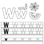 Free Letter W Worksheets For Preschool ⋆ The Hollydog Blog With Letter W Tracing Worksheets Free