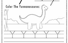 Free Letter Y Tracing Worksheet (Printable) Dinosaur Themed - Sly regarding Letter Y Tracing Worksheets Preschool