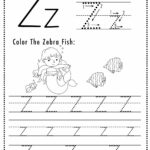 Free Letter Z Tracing Worksheet (Printable) Mermaid Themed   Sly Spoon With Regard To Capital Letter Z Tracing Worksheets