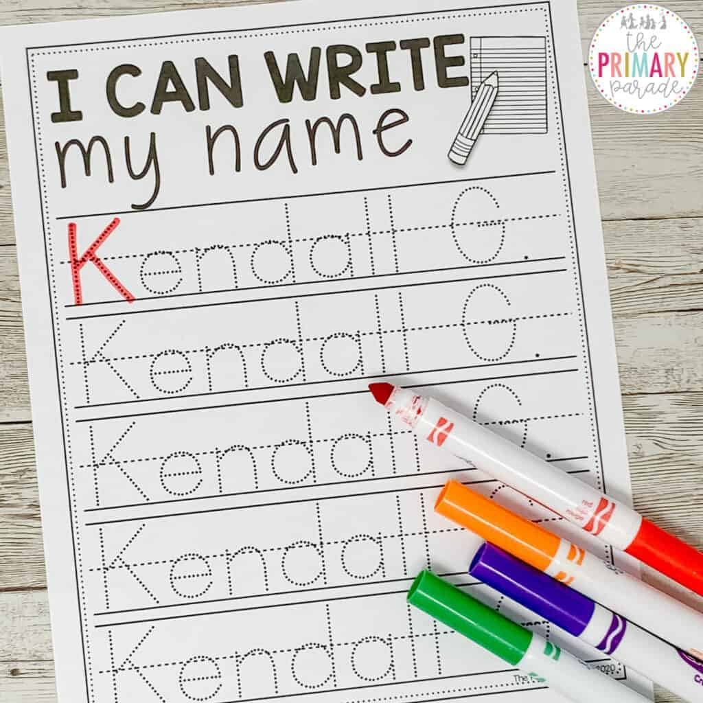 Free Name Writing Practice: Editable Tracing Template (2025) - The pertaining to Letter Tracing Name Worksheets