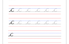 Free Printable Cursive Letter C Worksheet Pdf | Planetspin.in inside Free Cursive Lowercase Letter Tracing Worksheets