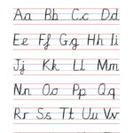 Free Printable Cursive Writing Worksheet Templates | Canva In Letter Tracing Worksheets Cursive Writing Practice Sheets Az