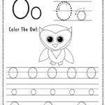 Free Printable Halloween Themed Letter O Tracing Worksheet!   Sly Pertaining To Free Printable Letter O Tracing Worksheets