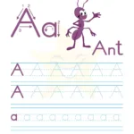 Free Printable Letter A Tracing Sheets For Kids   Master The Alphabet! With Letter A Worksheet Tracing