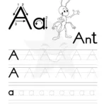 Free Printable Letter A Tracing Sheets For Kids   Master The Alphabet! With The Letter A Tracing Worksheets