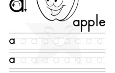 Free Printable Letter A Tracing Sheets For Kids - Master The Alphabet! within Small Letter A Tracing Worksheets