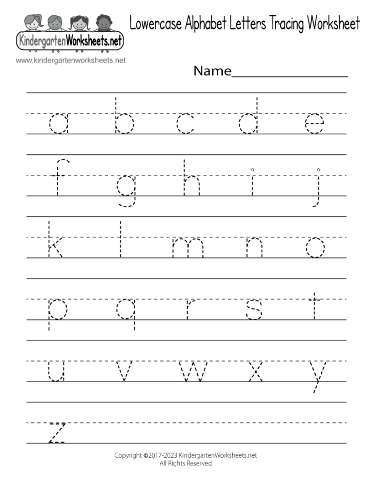Letter Tracing Worksheets With Pictures