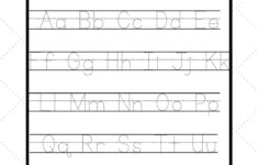 Halloween Alphabet Tracing Worksheets, A-Z, Abc Tracing throughout Halloween Letter Tracing Worksheet