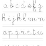 Learn Flowing Lowercase Cursive With Fun Tracing Sheets Intended For Free Cursive Lowercase Letter Tracing Worksheets