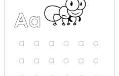 Letter A Worksheet Pdf For Kindergarten | Planetspin.in regarding Small Letter A Tracing Worksheets
