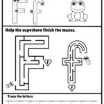 Letter F Alphabet Tracing And Coloring Free Printable Pdf With Regard To Ff Tracing Picture